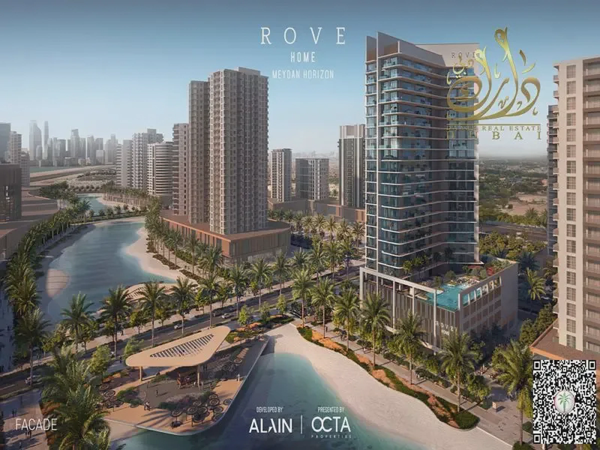 FULLY FURNISHED 1 BED ON LAGOON VIEW l BEST PRICE IN MEYDAN HORIZON l FLEXIBLE