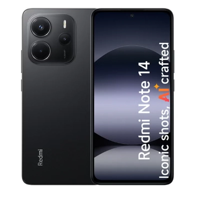 Xiaomi Redmi Note 14 4G Dual SIM Midnight Black 8GB RAM 256GB - Global Version-0