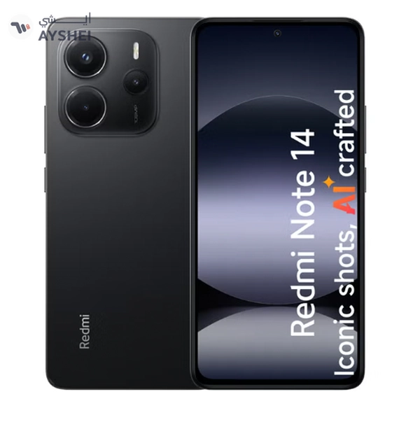 Xiaomi Redmi Note 14 4G Dual SIM Midnight Black 8GB RAM 256GB - Global Version