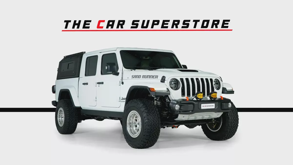 Jeep Wrangler Gladiator Sand Runner-GCC-Full Upgrades-KMC Rims-Rear Canopy-Differential Lock-1-1