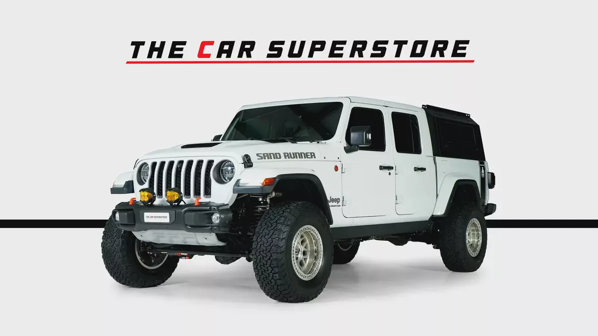 Jeep Wrangler Gladiator Sand Runner-GCC-Full Upgrades-KMC Rims-Rear Canopy-Differential Lock-3-3