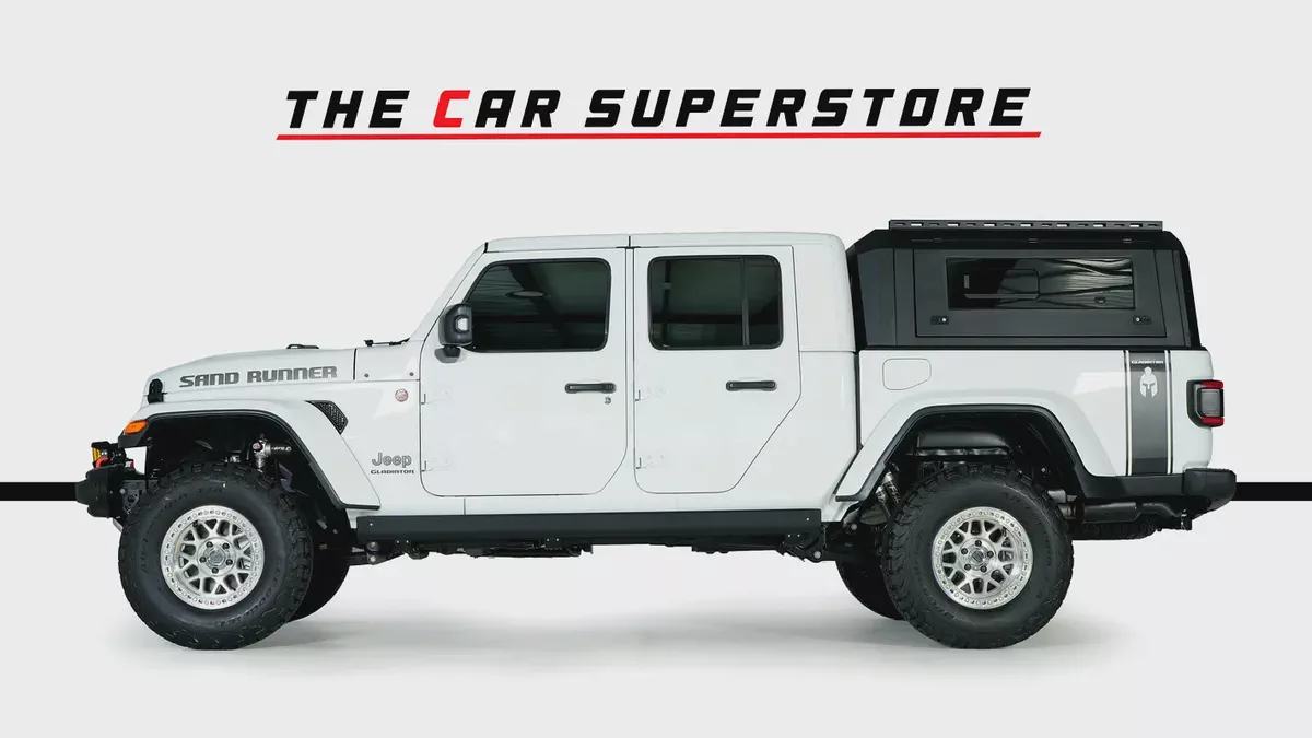Jeep Wrangler Gladiator Sand Runner-GCC-Full Upgrades-KMC Rims-Rear Canopy-Differential Lock-4-4