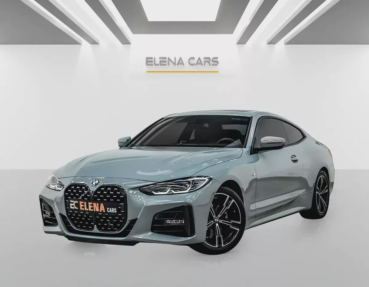 BMW 420i COUPE - M SPORT - 2024 - GCC - AGMC WARRANTY AND SERVICE CONTRACT - EXCELLENT CONDITION