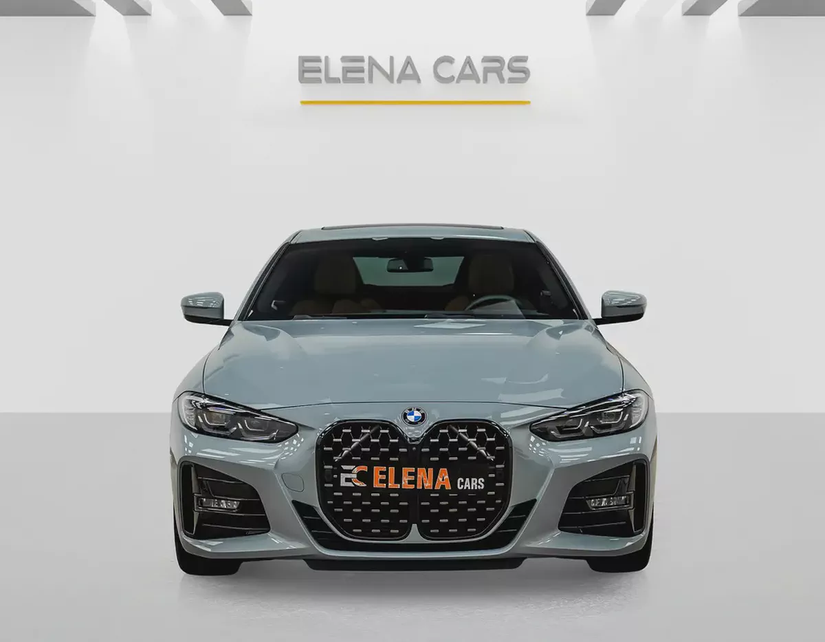 BMW 420i COUPE - M SPORT - 2024 - GCC - AGMC WARRANTY AND SERVICE CONTRACT - EXCELLENT CONDITION-1-1