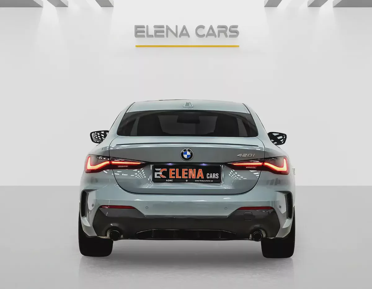 BMW 420i COUPE - M SPORT - 2024 - GCC - AGMC WARRANTY AND SERVICE CONTRACT - EXCELLENT CONDITION-2-2
