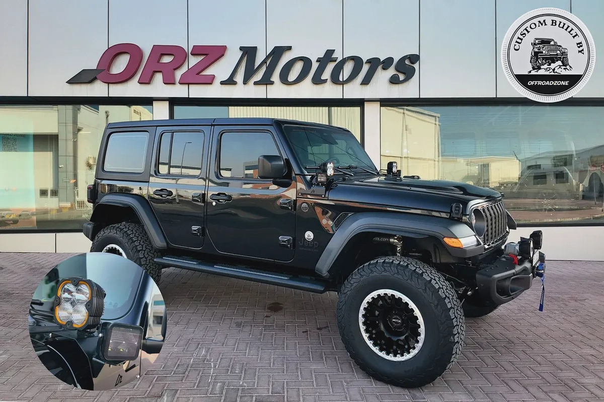 2025 JEEP WRANGLER 4DR SPORT BLACK (2.0L) | ORZ CUSTOM BUILT | 3 YRS DEALER WTY-8-8