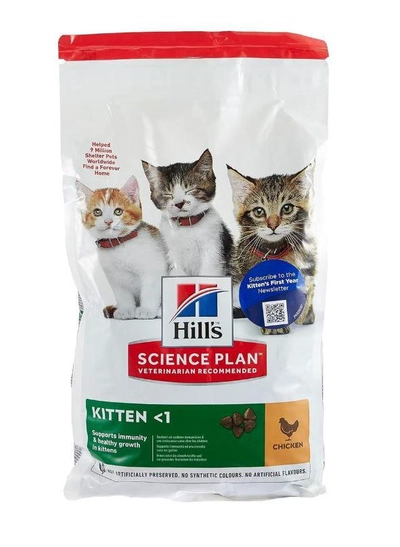 Hill's Science Plan Kitten Food with Chicken 1.5kg-0