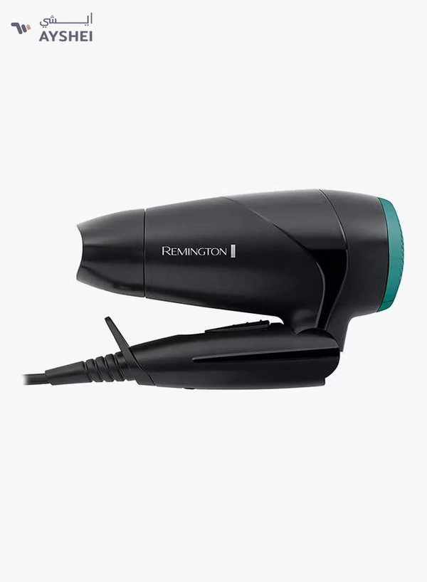 REMINGTON Hair Dryer Black/Green