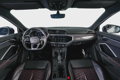 Audi RSQ3 Sportback-Premium Leather Interior-Red Interior Inserts-Carbon Fiber Trim-GCC-AUDI FSH-9