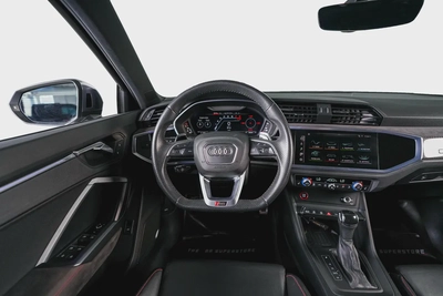 Audi RSQ3 Sportback-Premium Leather Interior-Red Interior Inserts-Carbon Fiber Trim-GCC-AUDI FSH-13