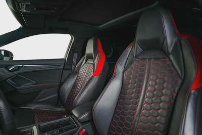 Audi RSQ3 Sportback-Premium Leather Interior-Red Interior Inserts-Carbon Fiber Trim-GCC-AUDI FSH-15