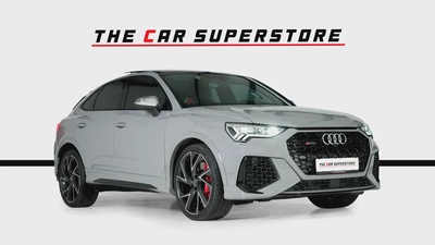 Audi RSQ3 Sportback-Premium Leather Interior-Red Interior Inserts-Carbon Fiber Trim-GCC-AUDI FSH-1