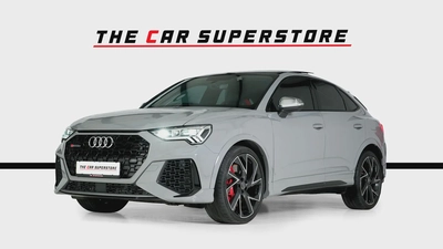 Audi RSQ3 Sportback-Premium Leather Interior-Red Interior Inserts-Carbon Fiber Trim-GCC-AUDI FSH-3