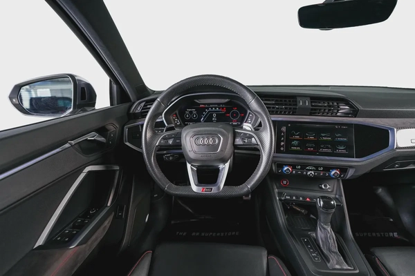 Audi RSQ3 Sportback-Premium Leather Interior-Red Interior Inserts-Carbon Fiber Trim-GCC-AUDI FSH