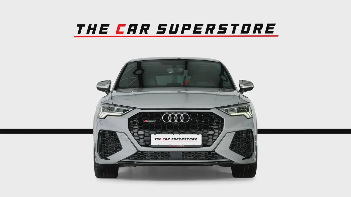 Audi RSQ3 Sportback-Premium Leather Interior-Red Interior Inserts-Carbon Fiber Trim-GCC-AUDI FSH-2-2