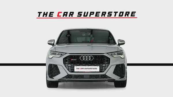 Audi RSQ3 Sportback-Premium Leather Interior-Red Interior Inserts-Carbon Fiber Trim-GCC-AUDI FSH