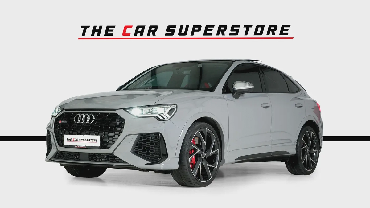 Audi RSQ3 Sportback-Premium Leather Interior-Red Interior Inserts-Carbon Fiber Trim-GCC-AUDI FSH-3-3