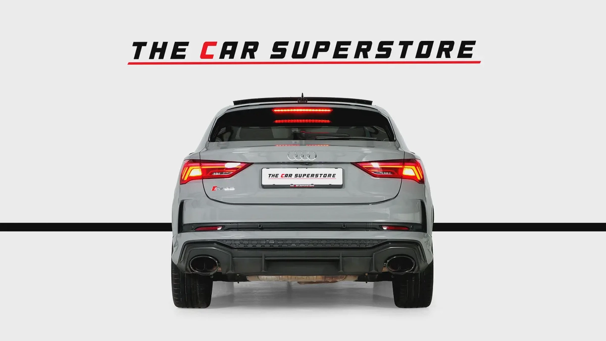Audi RSQ3 Sportback-Premium Leather Interior-Red Interior Inserts-Carbon Fiber Trim-GCC-AUDI FSH-6-6