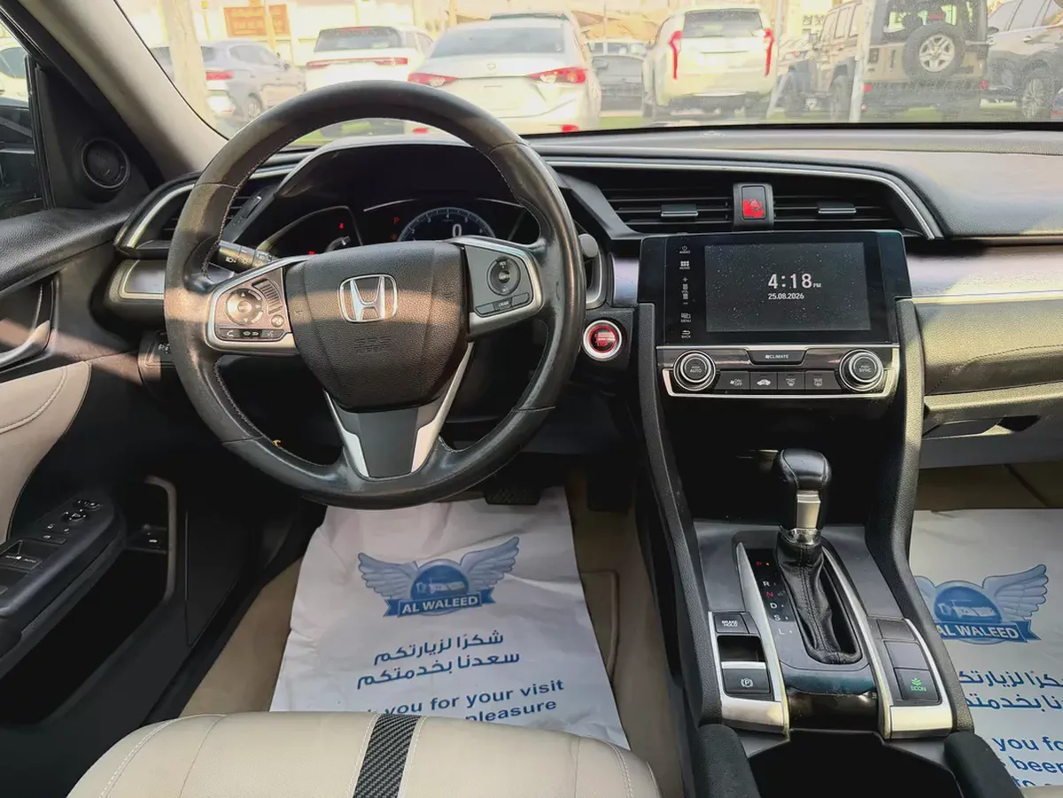 Honda Civic -EX -2017 -GCC -EXCELLENT CONDITION-10-10