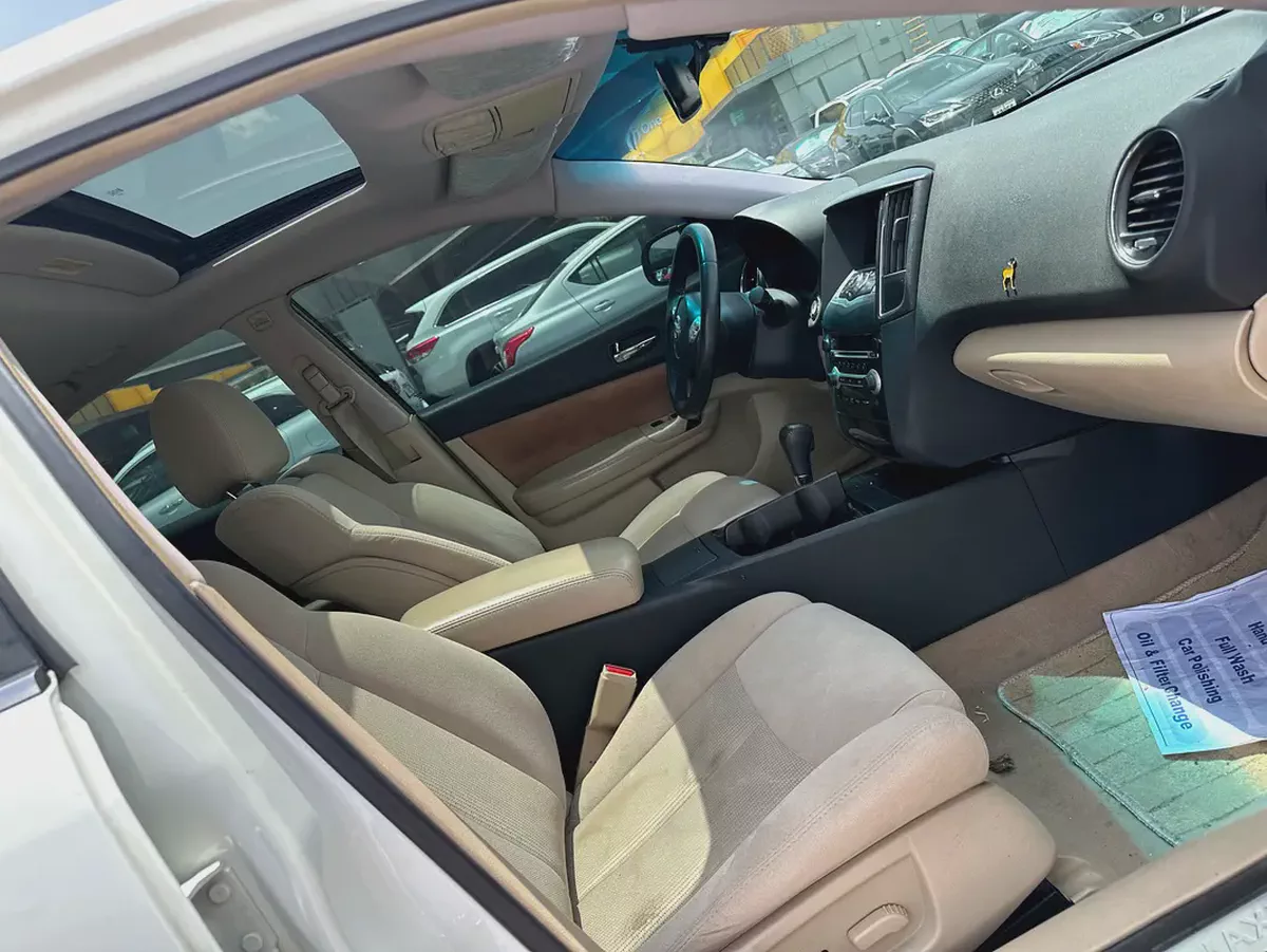 Nissan Mixima 2015 fullopshin white color GcC calen car-9-9