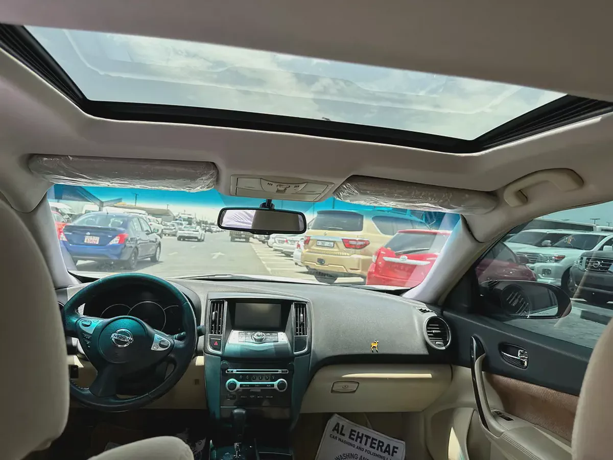 Nissan Mixima 2015 fullopshin white color GcC calen car-3-3