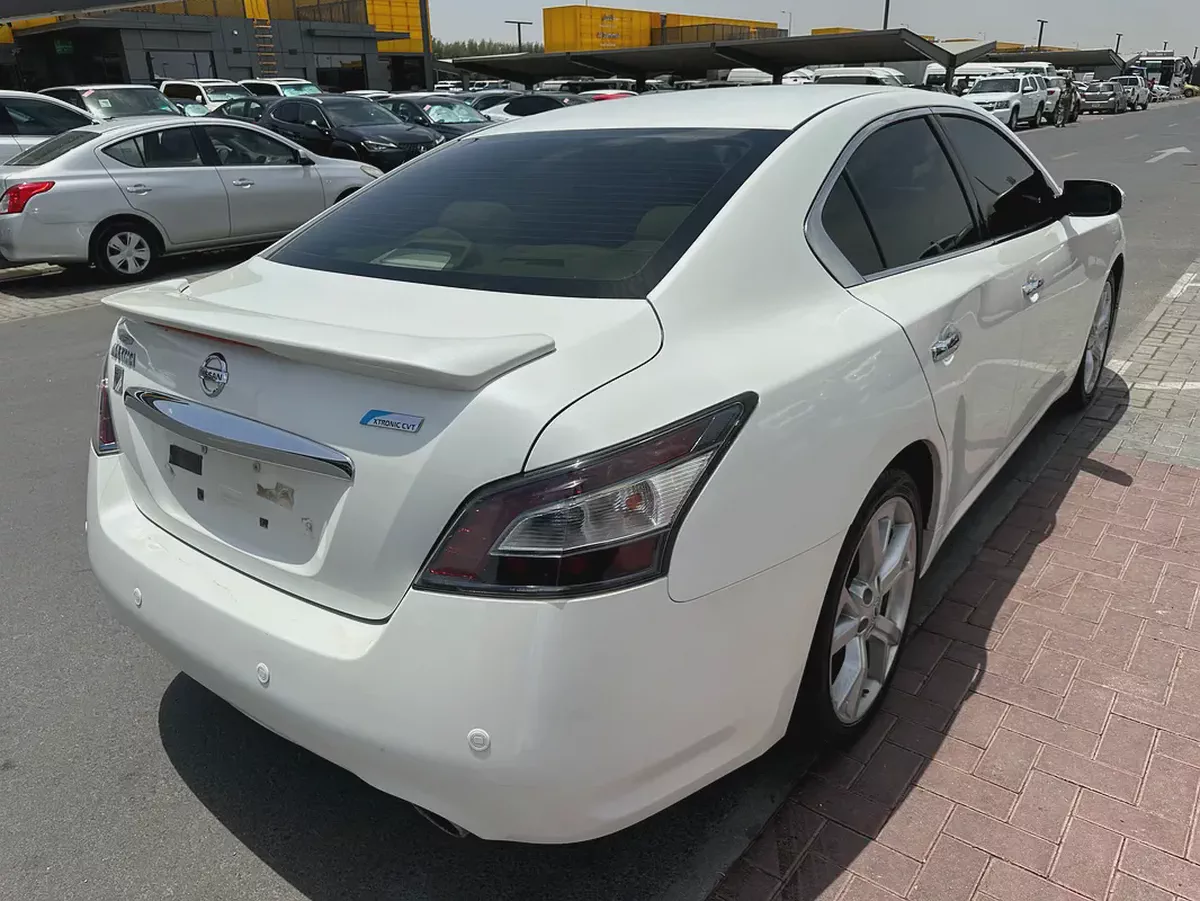 Nissan Mixima 2015 fullopshin white color GcC calen car-8-8