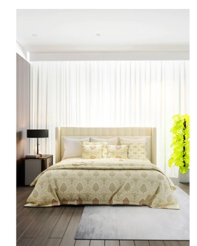 Raymond Home King Flat Sheet Super Soft 140 TC Pure Cotton-1