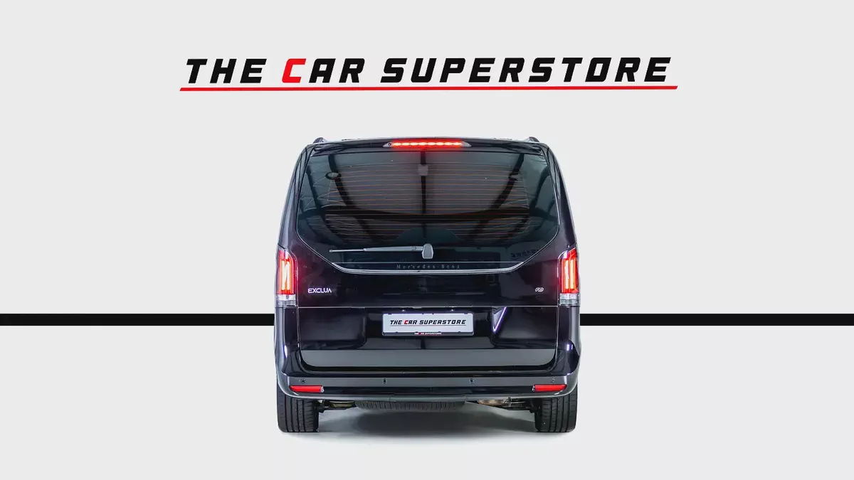 Brand New Mercedes Benz V300-GCC-VIP Upgrades-Exclusive Transportation-Mercedes Warranty till 2027-6-6
