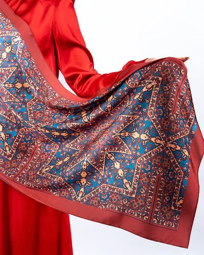 Silk Road - Ancient Fuzuli Scarf (Small)-1