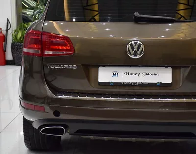 Volkswagen Touareg ( 2015 Model ) in Brown Color GCC Specs-6