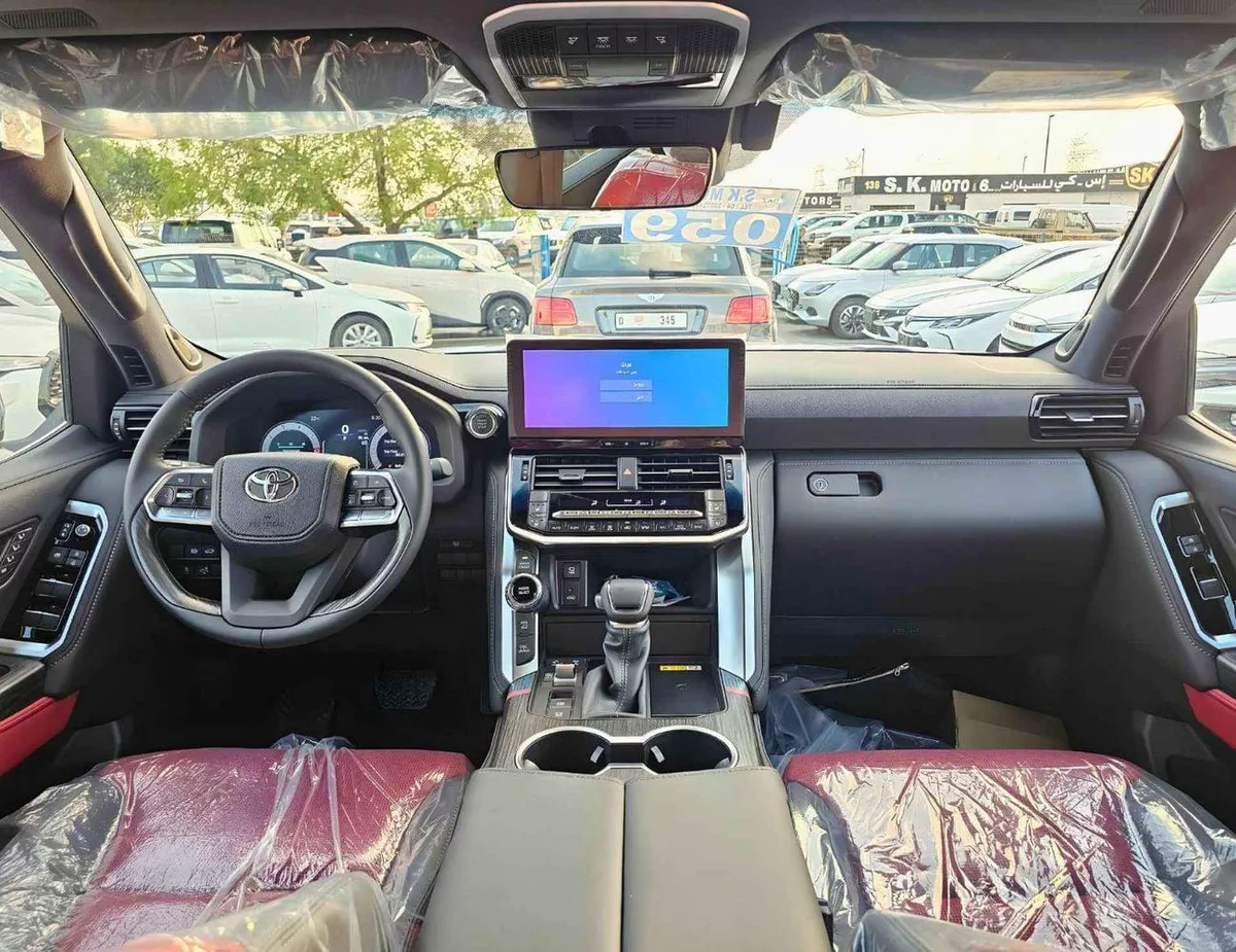 Toyota Land Cruiser VXR TWIN TURBO || FULL OPTION WITH AERO KIT | 3.5L PETROL V6 4WD | READY UNIT | CODE#VXR31HA-12-0