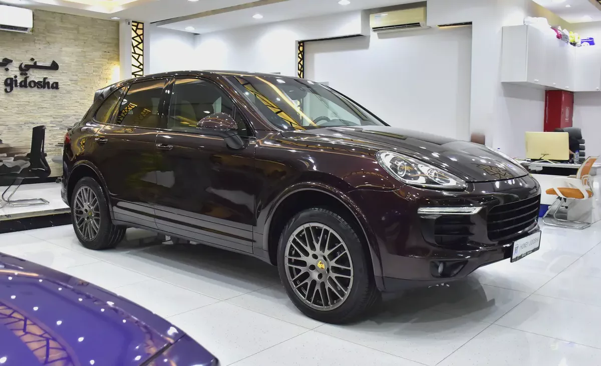 EXCELLENT DEAL for our Porsche Cayenne ( 2018 Model ) in Brown Color American Specs-2-2