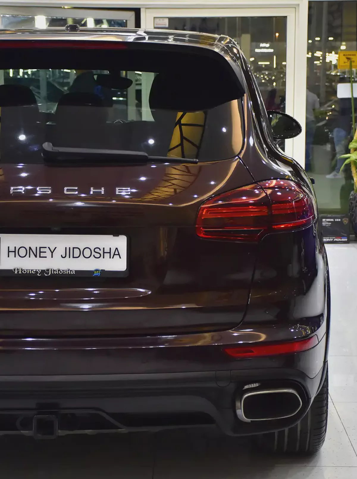 EXCELLENT DEAL for our Porsche Cayenne ( 2018 Model ) in Brown Color American Specs-7-7