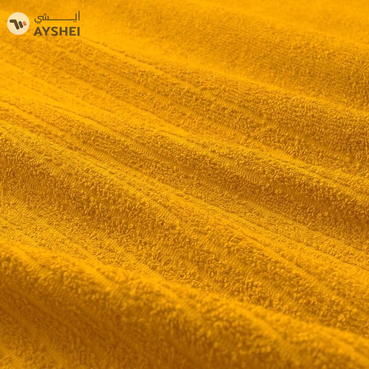 VÅGSJÖN Hand towel, golden-yellow, 40x70 cm-1-1