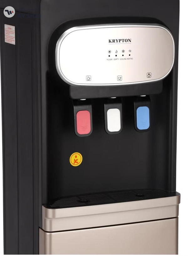KRYPTON 3 Taps Water Dispenser with Cabinet | Hot , Normal and Cold Water Supply KNWD6452