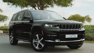 2025 Jeep Grand Cherokee L Limited Plus Luxury V6 3.6L 4X4 GCC 0Km With 3 Years Or 60k km Warranty-0