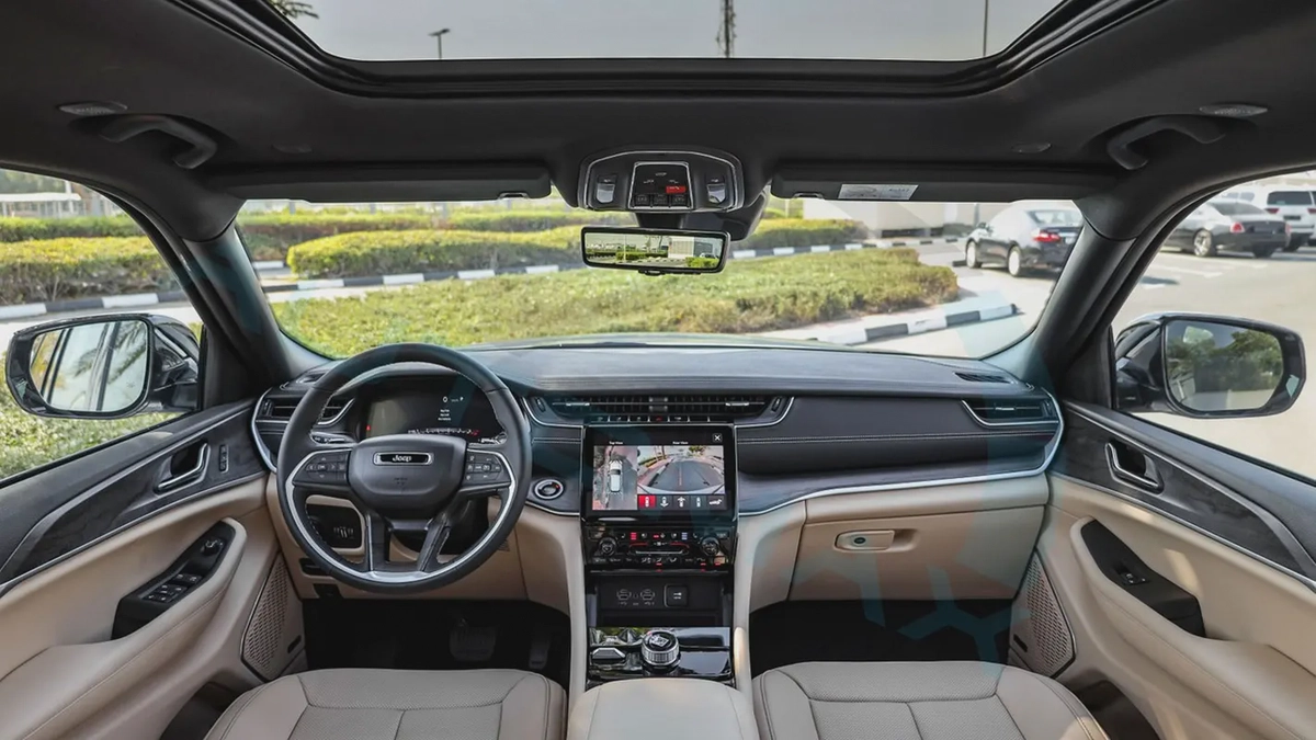 2025 Jeep Grand Cherokee L Limited Plus Luxury V6 3.6L 4X4 GCC 0Km With 3 Years Or 60k km Warranty-1-1
