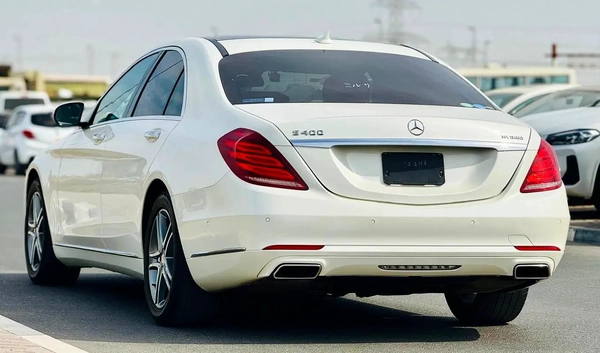 BENZ S400 H | 2015 | BROWN INTERIOR | JAPAN IMPORT | CLEAN TITLE |