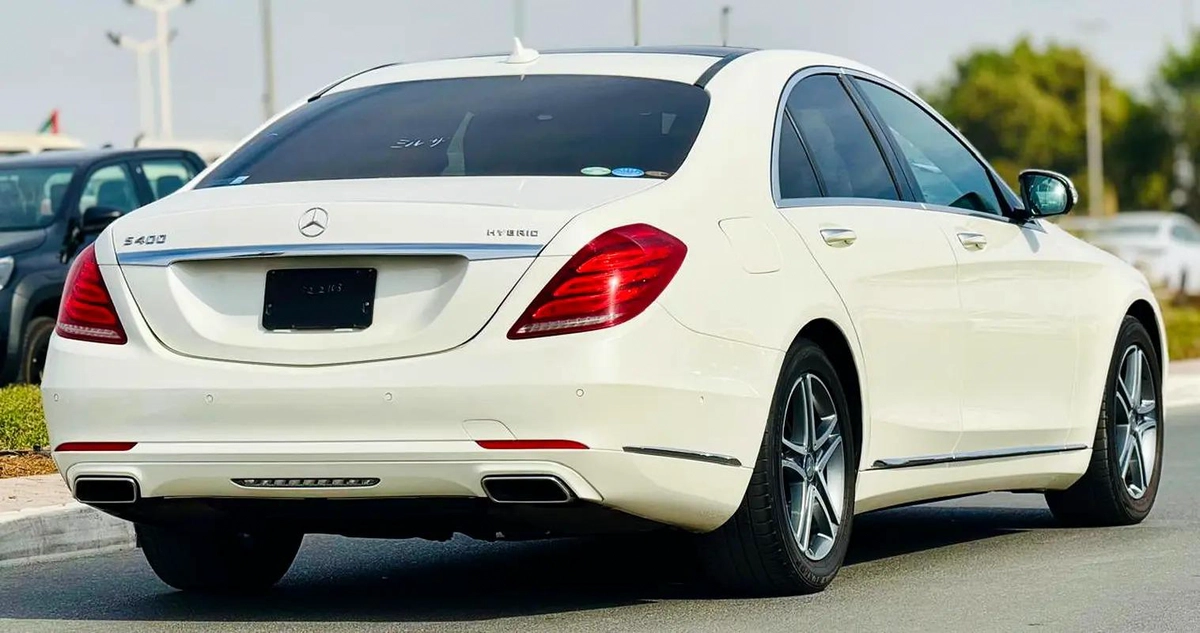 BENZ S400 H | 2015 | BROWN INTERIOR | JAPAN IMPORT | CLEAN TITLE |