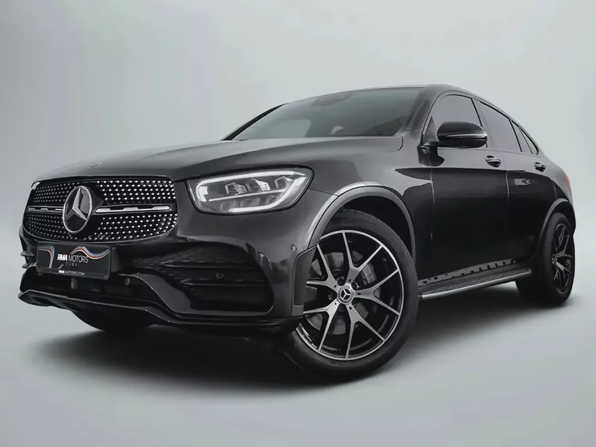 2,977 AED / 60 months | 0% DP | 2021 Mercedes-Benz GLC 300 4MATIC Coupe / Full Service History-4-4