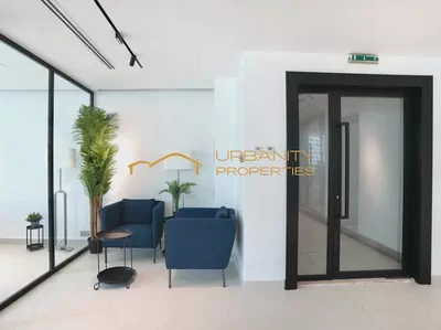 Brand New Luxury Corner Office | Fully Furnished | Canal View | 2 Parking | Empire Heights Tower A-6