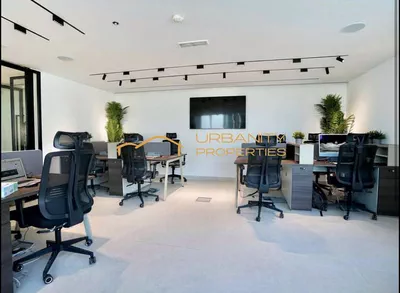 Brand New Luxury Corner Office | Fully Furnished | Canal View | 2 Parking | Empire Heights Tower A-3