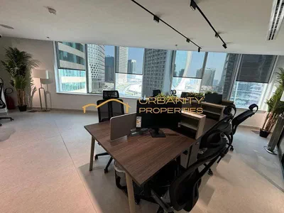 Brand New Luxury Corner Office | Fully Furnished | Canal View | 2 Parking | Empire Heights Tower A-5