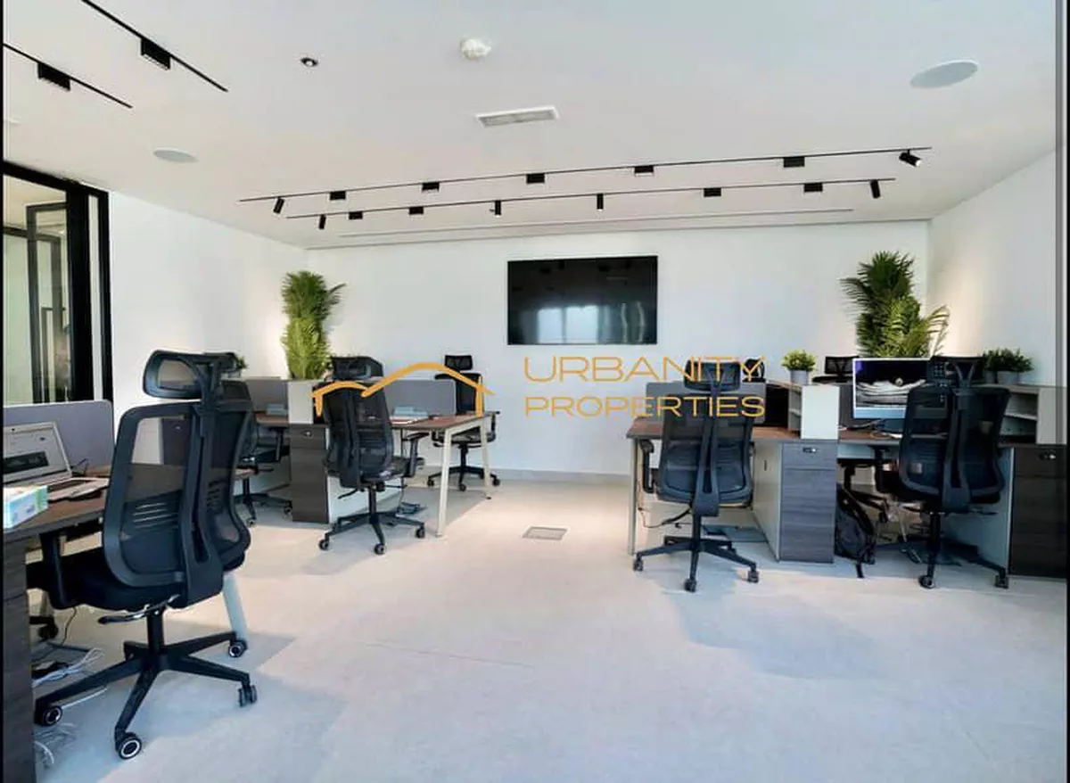 Brand New Luxury Corner Office | Fully Furnished | Canal View | 2 Parking | Empire Heights Tower A-3-3