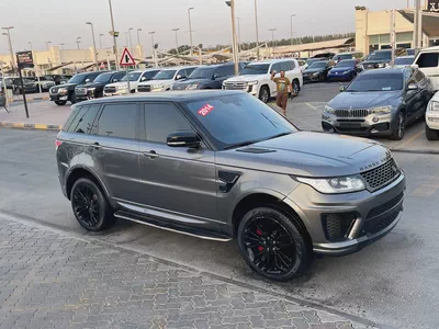 رنج روفر 2014 محول SVRنظيف Land Rover Range Rover Sport HSE S 2014 - GCC Specs - Well Maintained-8
