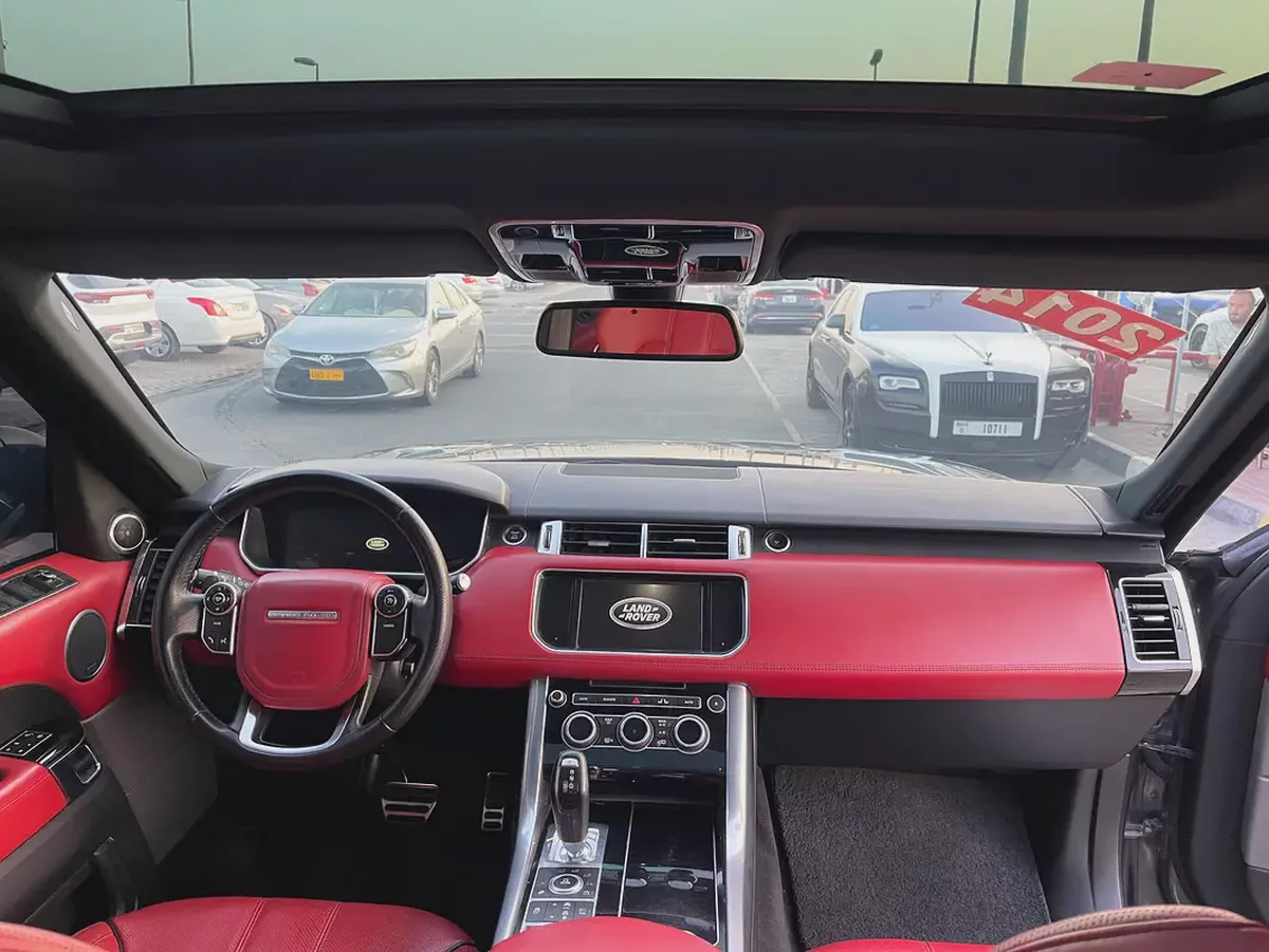 رنج روفر 2014 محول SVRنظيف Land Rover Range Rover Sport HSE S 2014 - GCC Specs - Well Maintained-17-17