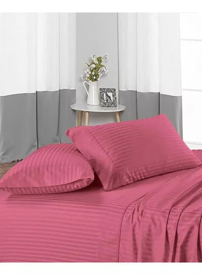 Pack of 2 Premium Down Alternative Filled Bed Pillows, Featuring Breathable Cover, Microfiber Filling and Plush Bounce-Back Design, Hypoallergenic and Luxurious Hotel Quality Pillow Set, in Maroon Color-4