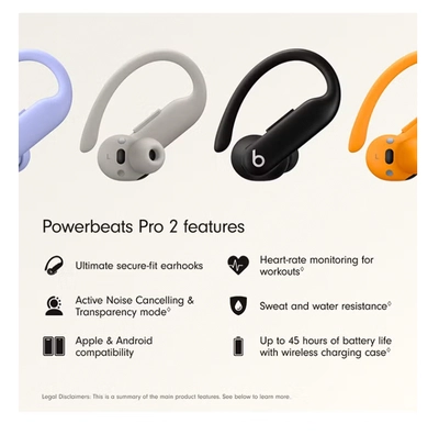 beats Powerbeats Pro 2 Wireless Bluetooth Earbuds-2
