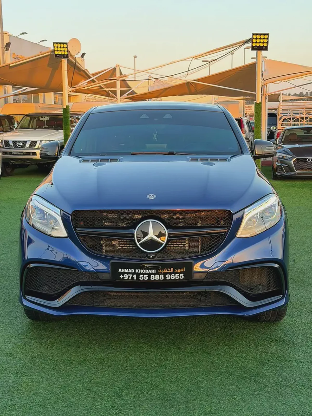 (2018) MERCEDES GLE63s //AMG// GCC FULL OPTION -ORIGINAL PAINT--2-2