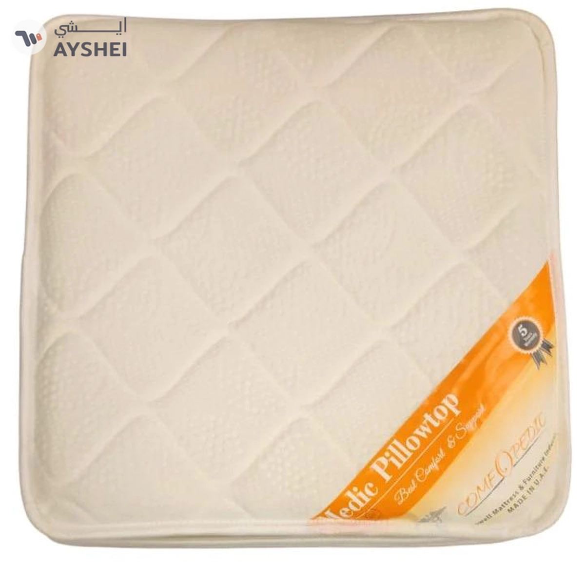 Medic Pillowtop Foam Mattress, Medium Hard-1-1